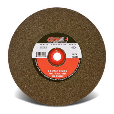 Brown Aluminium Oxide Wheel Diameter: 7