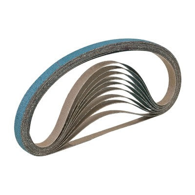 Zirconia File Belt Width: 1/4
